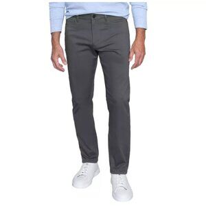 NEW English Laundry 5 Pocket Mens 40 X 29 Straight Fit Pants Gray Cotton Blend